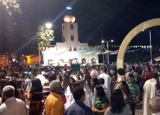 Carreata e missa marcam o dia do condutor e de São Cristóvão em Brumado