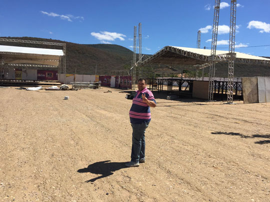 Show de Wesley Safadão deve atrair mais de 7 mil pessoas em Brumado