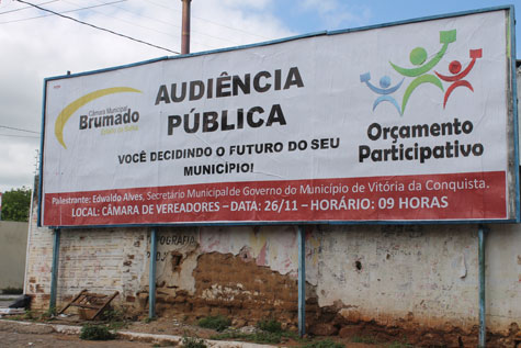 Brumado: Audiência pública sobre Orçamento Participativo 2015 será realizada no legislativo