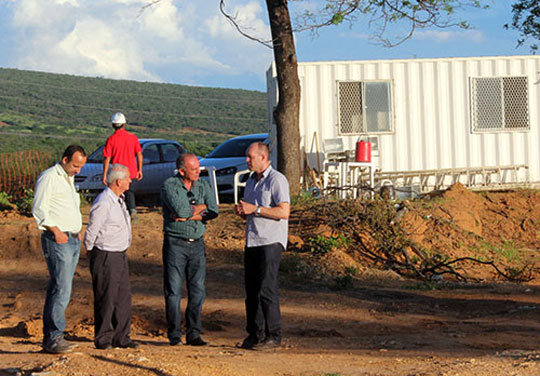 Brumado: Prefeito visita obras do Centro de Detenção Provisória