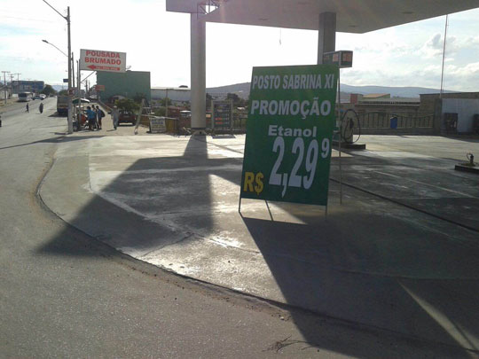 Brumado: Aproveite a promoção de etanol dos postos Sabrina