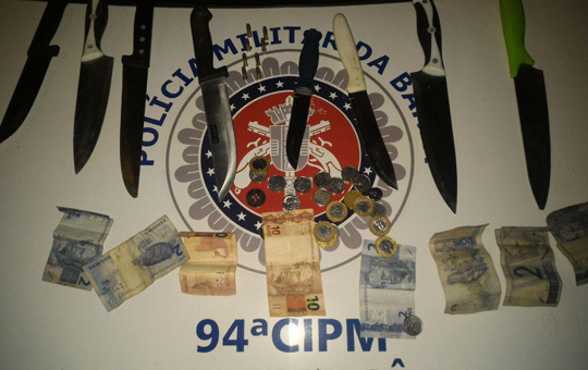 Polícia prende arrombadores em Caculé