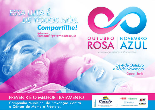 Caculé dá início a campanha de prevenção contra o câncer de mama e próstata