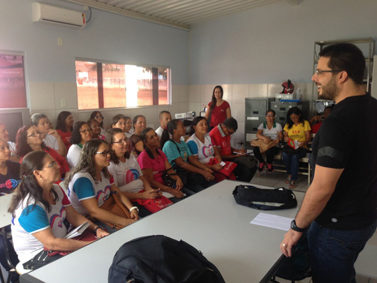 Educadores físicos realizam capacitação com Agentes Comunitários de Saúde em Brumado