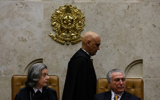 Alexandre de Moraes toma posse no STF