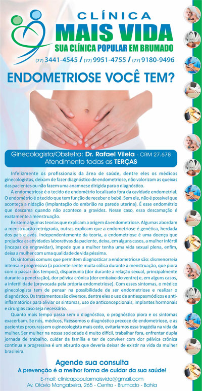 Clínica Mais Vida: Endometriose