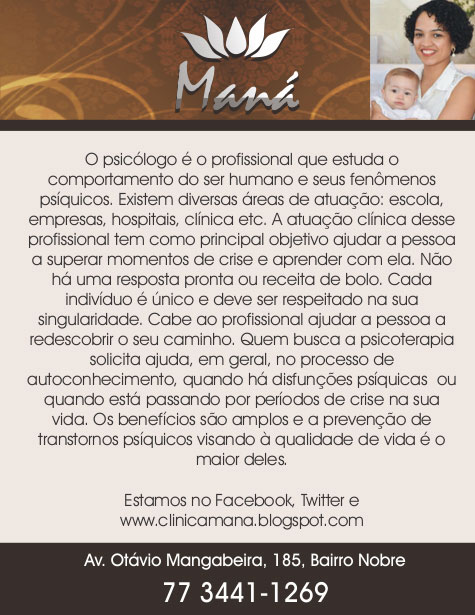 Clínica Maná: Psicólogo clínico