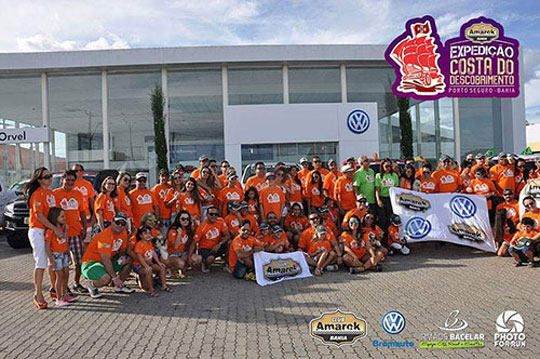 Expedição Costa do Descobrimento conta com adesão de 40 Amaroks