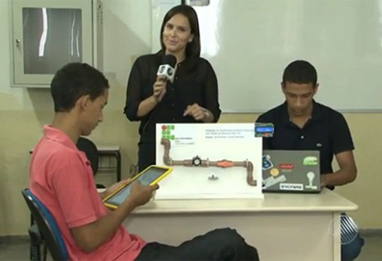 Vitória da Conquista: Alunos criam detector de vazamento de água para evitar desperdício