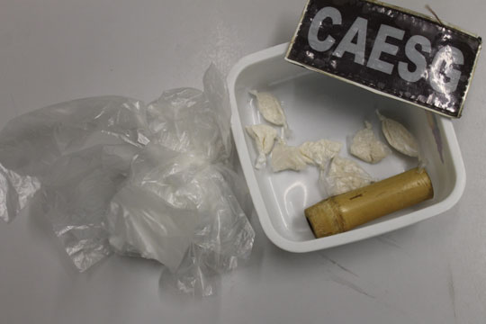 Brumado: Caesg detém dois suspeitos de traficar drogas nas Pedrinhas