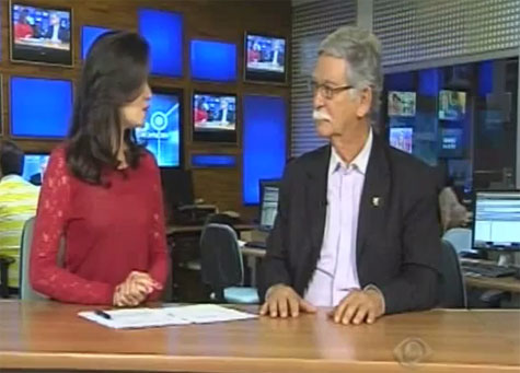 Eleições 2014: Candidato a vice-governador, Eduardo Vasconcelos, concede entrevista ao Band Cidade