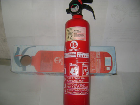 Multa para falta de extintor ABC é de R$ 127