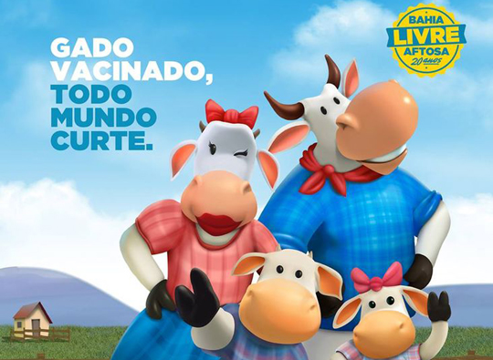 Brumado: Campanha de vacinação contra febre aftosa termina nesta quarta-feira (31)