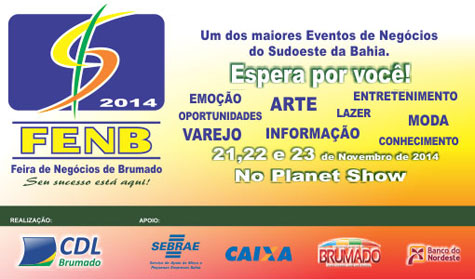 Brumado: FENB 2014 deve gerar R$ 1 milhão em negociações