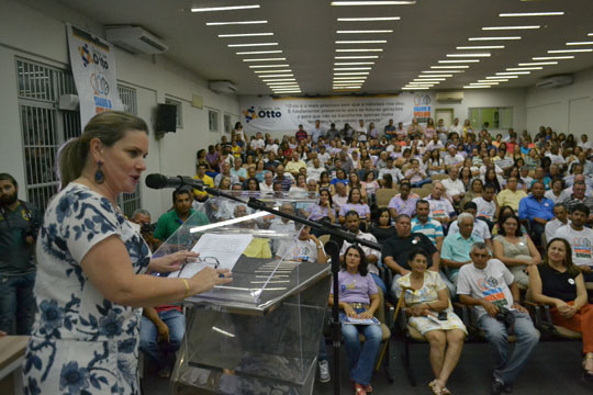 Ivana Bastos e Otto Alencar em defesa do Velho Chico e da mulher na política