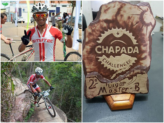 Ciclista natural de Livramento é vice-campeão em prova de Mountain Bike