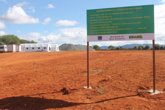 Livramento é beneficiada com passagem da linha de transmissão de energia do Norte/Nordeste