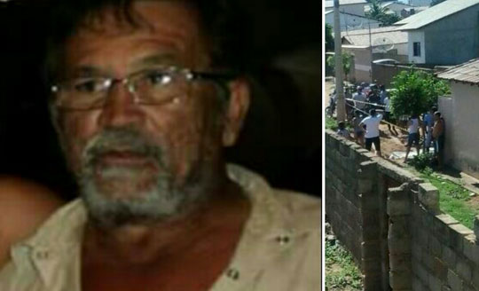 Sogro do presidente da câmara de vereadores é morto a tiros em Livramento de Nossa Senhora