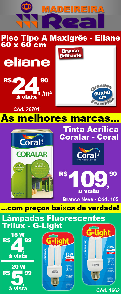 Conheça as ofertas do mês de agosto da Madeireira Real em Brumado