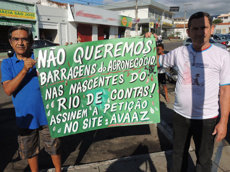 Brumado: Modera realizará ato público contra barragens do agronegócio