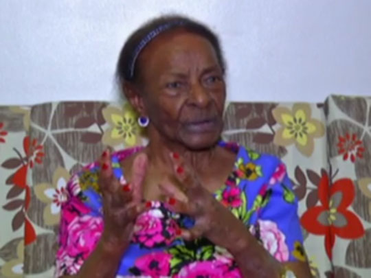 Idosa completa 114 anos de vida lúcida, solteira e com bom humor