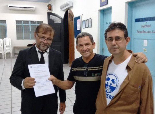 Brumado: Modera entrega à Maçonaria relatório sobre conflito pelo uso da água no Alto Contas