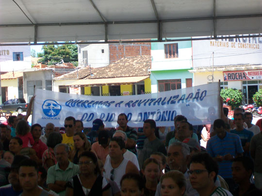 Modera parabeniza governo da Bahia e renova solicitações pelo Rio do Antônio