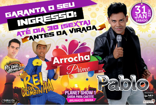 Arrocha Prime: Nova virada de preço acontece até amanhã