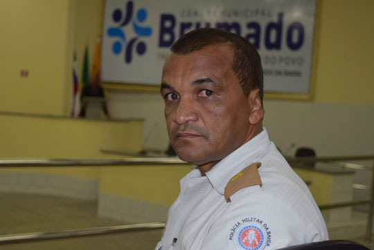 Subtenente da 34ª CIPM é indicado para receber o título de cidadão brumadense