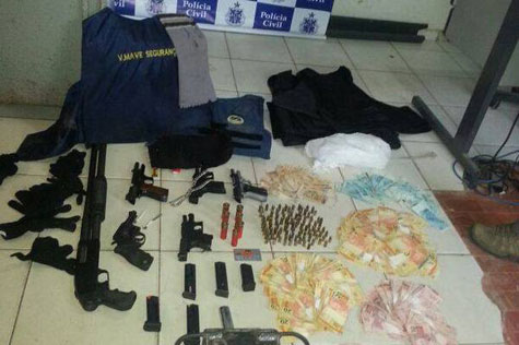Polícia desarticula quadrilha de roubo a bancos no sudoeste baiano