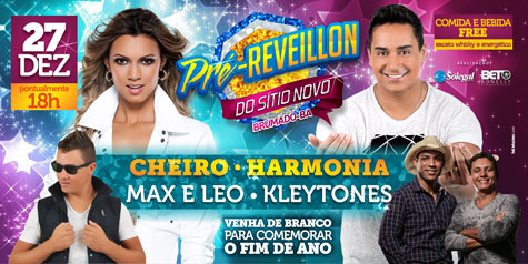 Dia 27 de dezembro acontece o Pré-Réveillon do Sítio Novo em Brumado