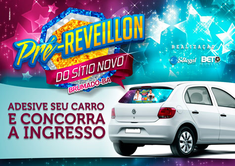 Brumado: Deixe seu carro com a marca do Pré-Réveillon do Sítio Novo e concorra a ingressos
