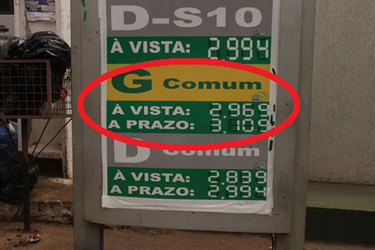 Combustíveis fecham o ano como vilões da economia em Brumado