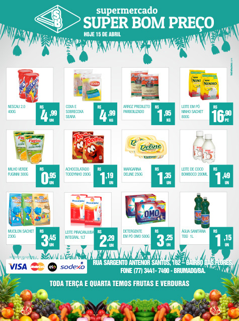 Brumado: Confira as promoções desta quarta-feira (15) no Supermercado Super Bom Preço