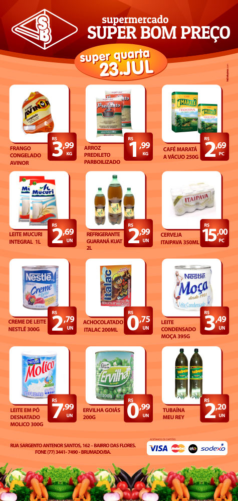 Brumado: Confira as promoções da 'Super Quarta' do Supermercado Super Bom Preço