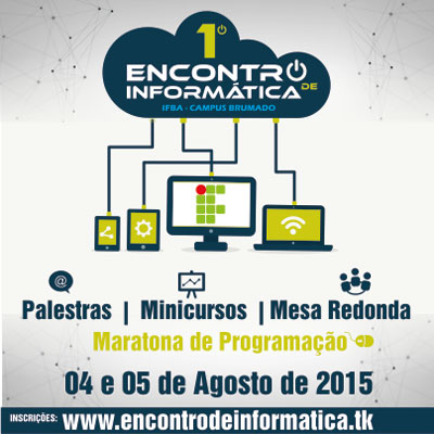Semana de informática será realizada no campus do Ifba em Brumado