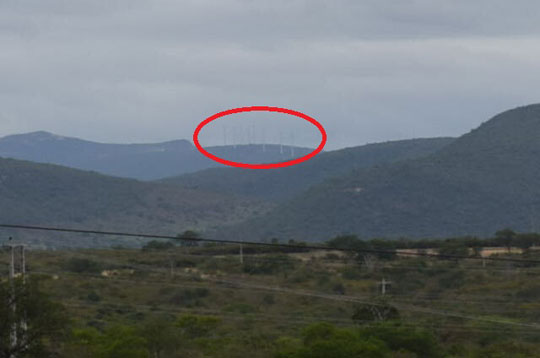 Brumado: Torres do parque eólico começam a mudar o cenário na Serra das Araras