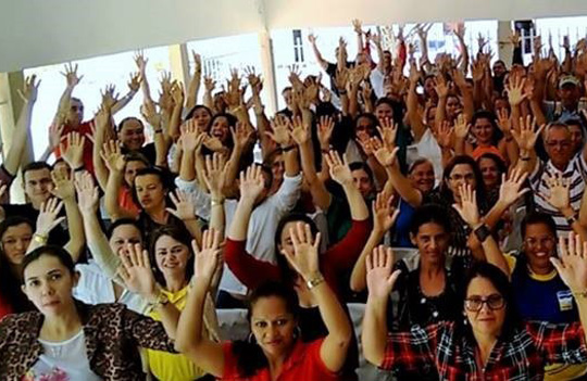 'Prefeitura de Dom Basílio tem agido com práticas antissindicais', diz Sindservdb