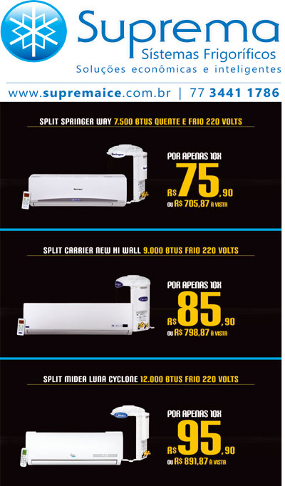 Brumado: Começou o Black Friday da Suprema Ice