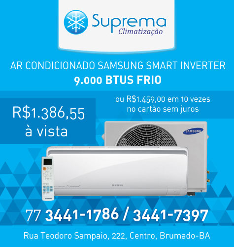 Confira a promoção da semana na Suprema Refrigerações
