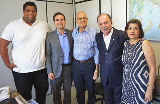 Prefeito de Tanhaçu solicita ao vice-governador implantação da adutora da Barragem de Cristalândia