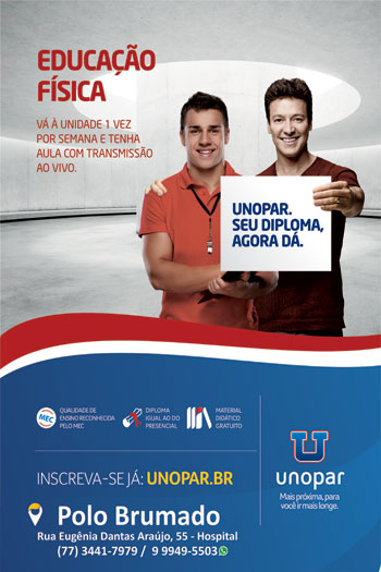 Aula experimental de educação física será realizada na Unopar de Brumado