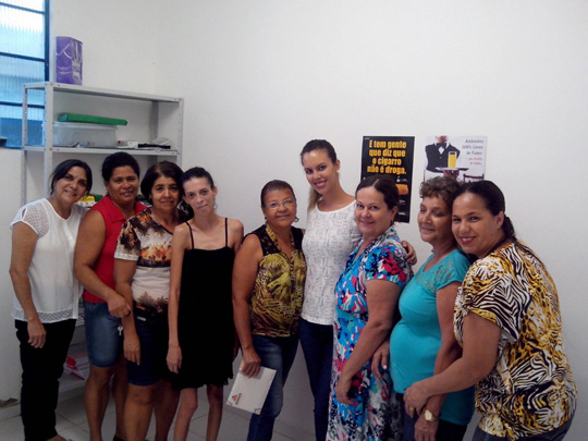 USF Newton Alves de Castro realiza atividade para tratamento de lombalgias em Brumado