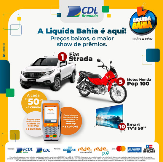 CDL de Brumado inicia campanha Liquida Bahia