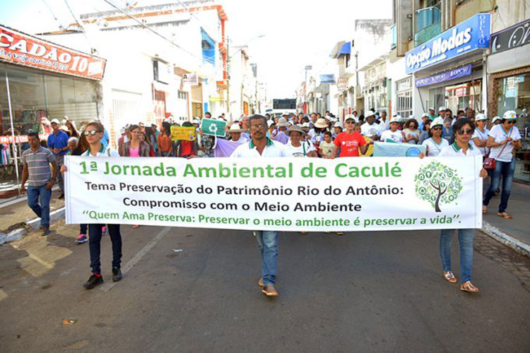 Jornada Ambiental de Caculé discute a preservação do Rio do Antônio