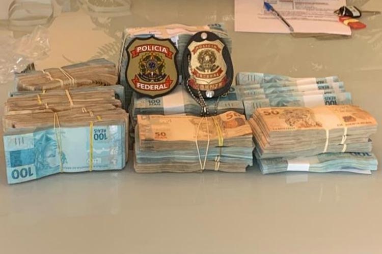  Polícia Federal apreende R$ 320 mil em investigação contra contrabando