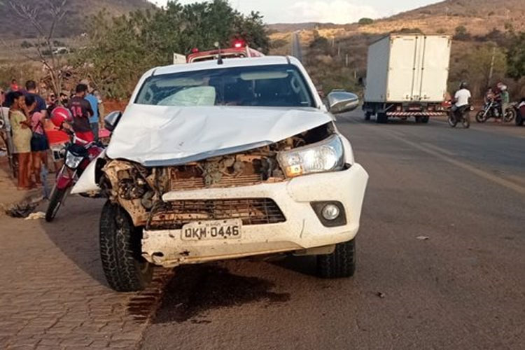 Gestante de seis meses morre em acidente na BR-430 em Riacho de Santana