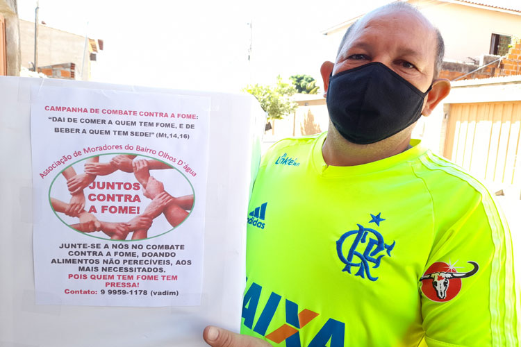 Brumado: Associação de Moradores do Olhos D'água faz campanha para ajudar famílias afetadas pela pandemia
