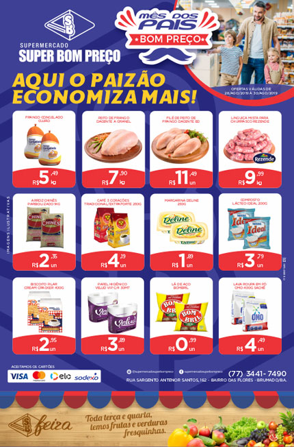 Confira as promoções da semana no Supermercado Super Bom Preço em Brumado