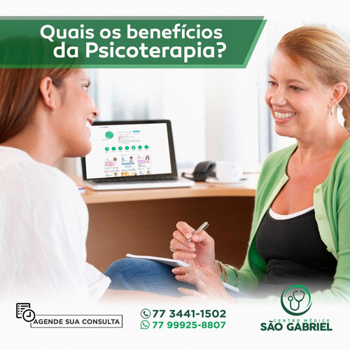 Centro Médico São Gabriel: Quais os benefícios da Psicoterapia?